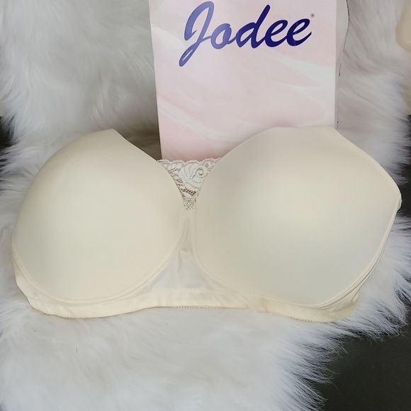 Jodee Post Mastectomy Surgical Bras Cream Size 40DD - Picture 10 of 11
